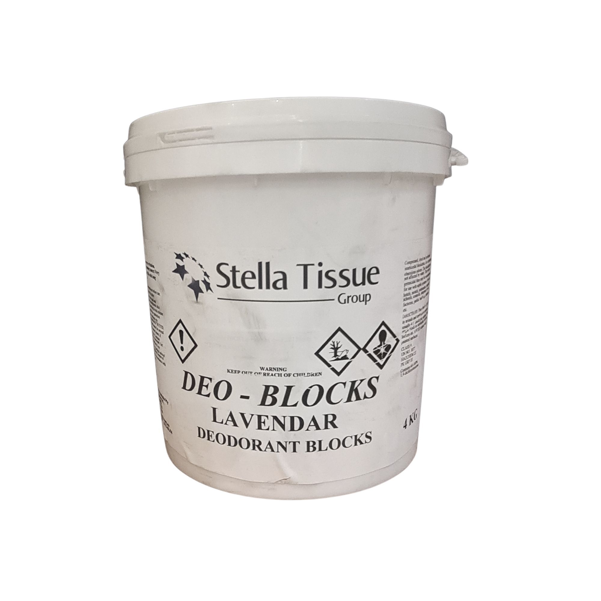 Urinal Deodorant Blocks Lavender 4kg Bucket Grubless Cleaning Supplies